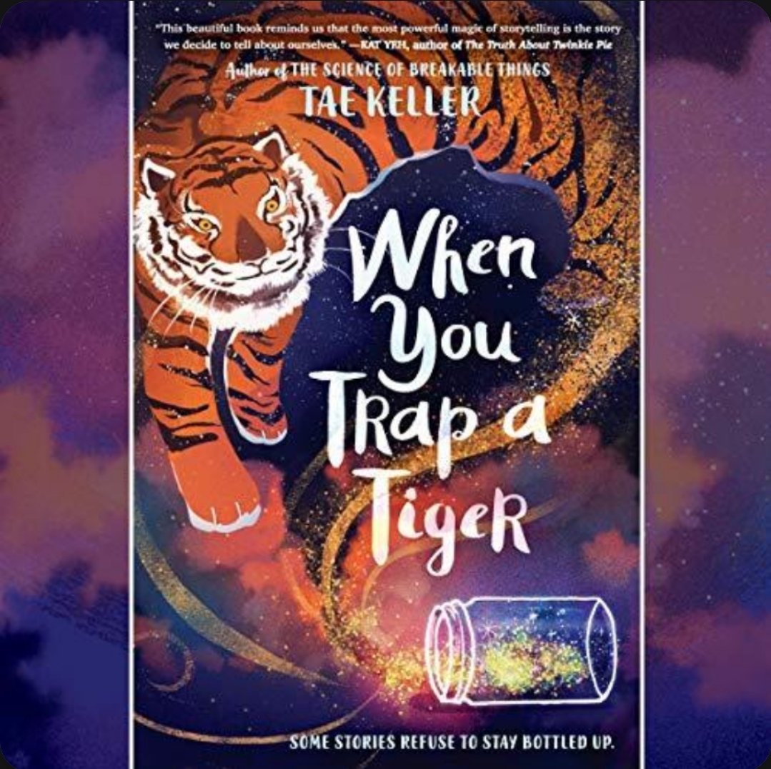 Thoroughly enjoying 'When You Trap a Tiger' by @taekeller 
Simply beautiful 🐅 #esl #read #middleschool
