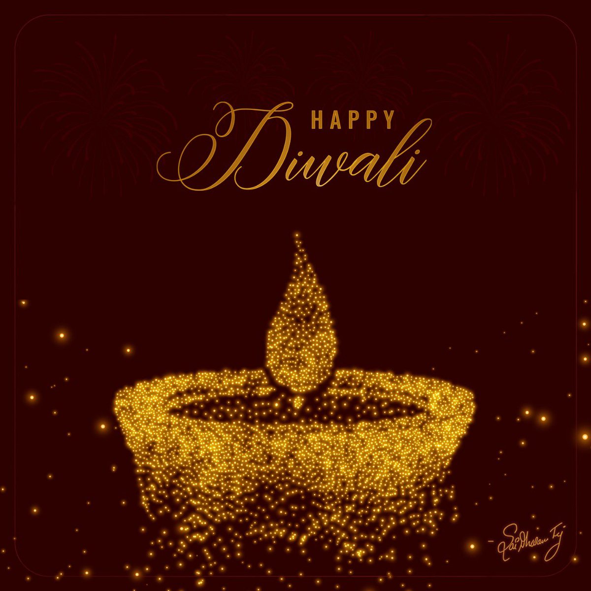 IamSaiDharamTej's tweet photo. Wishing you all a Happy and safe Diwali.
May god bless us all with the right light we all deserve in our lives.

#HappyDiwali https://t.co/30dfwtMJ4G