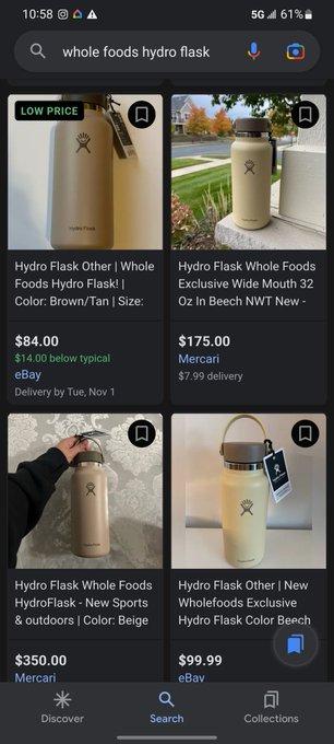 2 pic. LITERALLY CANT STOP THINKING OF THE WHOLE FOODS HYDROFLASK PLSSSSSSSSSSSSSSSSSS i neeeed https://t