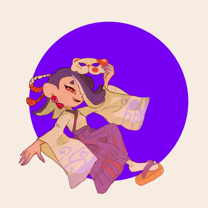 すりみとハロウィン#Splatoon3 #halloween #イラスト 