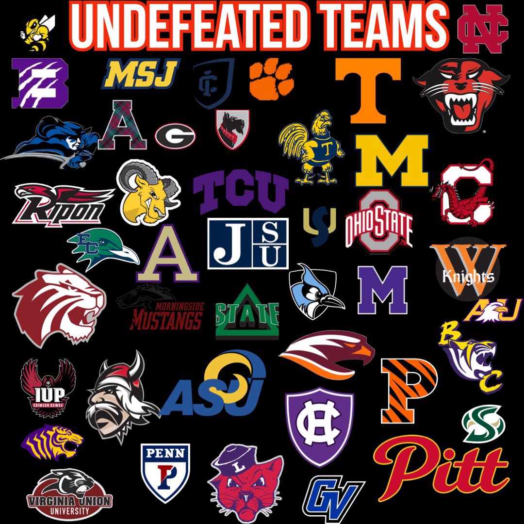 Nationwide, there aren’t many undefeated college football teams after week 8, but look closely at this list and you’ll see the Morningside University Mustangs! #MsideProud #StayHungry #RareBreed