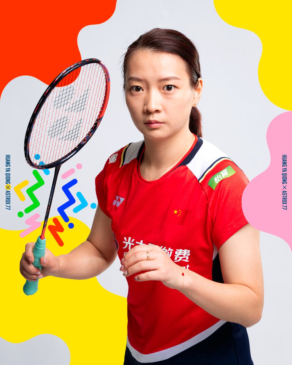 yonex_jp's tweet photo. 私は動じない。
どんな展開でも落ち着いて対応できる、
精神力が強みだ。
コートに立つと、身体に力がみなぎり、
思考が研ぎ澄まされていく。
��静なプレーの裏で
��熱を燃やして戦い続け‥
そして私は今、新たなパワーを手に入れた。
THIS POWER IS OURS.
HUANG YA QIONG
#ASTROX77 https://t.co/O6qAkkrctI