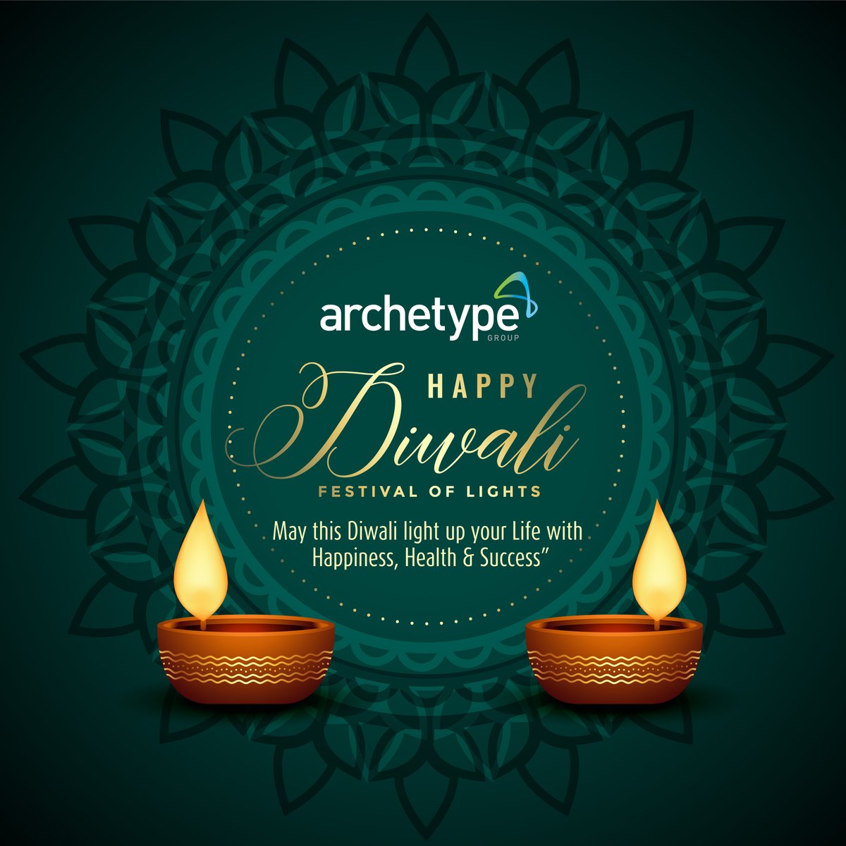 ArchetypeGroupe's tweet photo. ✨ HAPPY DIWALI! ✨
May this Diwali light up your life with happiness, health and success!
#ArchetypeGroup #HappyDiwali https://t.co/xkyozcsekl