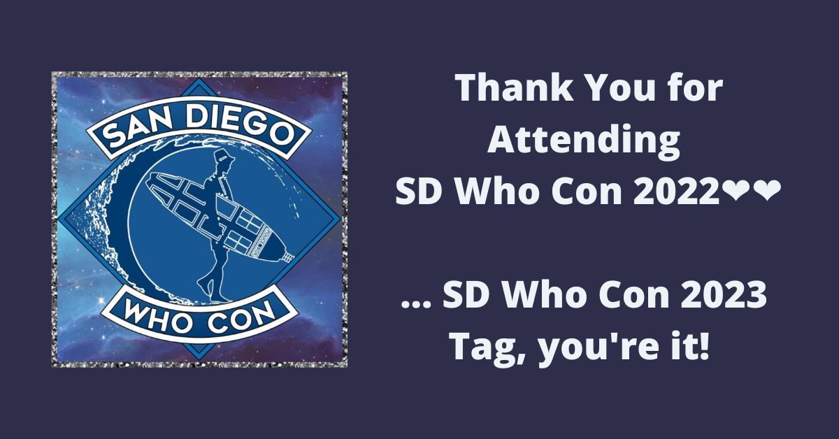 SDWhoCon tweet media