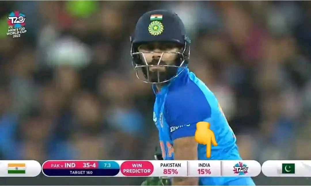 sydmdomar's tweet photo. @imVkohli Calm before storm 🔥 https://t.co/y9KAAm8XvF