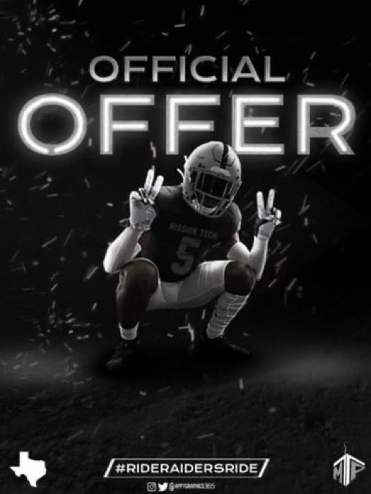 camdontplay843's tweet photo. After a great talk with @CoachKProvi I am thankful to announce I’ve received my first official offer from Mission Tech Prep  @CoachJMcKoy @CoachEBenton https://t.co/uLahA3DJb1