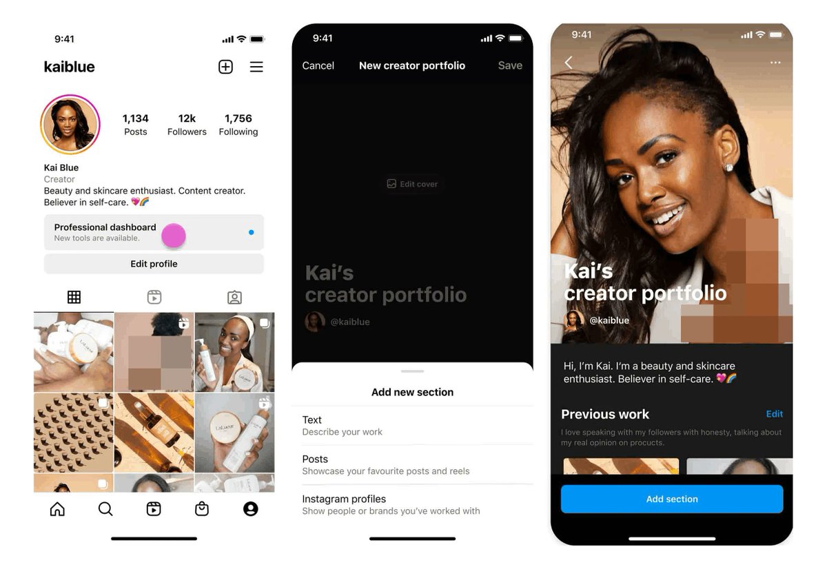 terrinakamura's tweet photo. Instagram Unveils New ‘Creator Profile’ Option That Puts Users' Audience Reach On Display https://t.co/38QEcbq79G #instagram #creators #creatorprofile #socialmedia https://t.co/odsMMnOURl