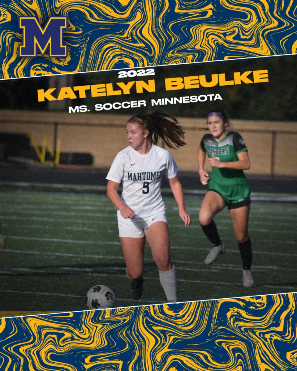 Congratulations to Katelyn Beulke, Ms. Soccer 2022!!! #GoZephs