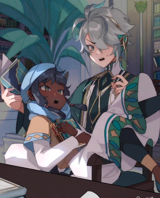 Some Alhaitham x Kafele brainrot 
#GenshinImpact #原神 #alhaitham #genshinimpactoc 