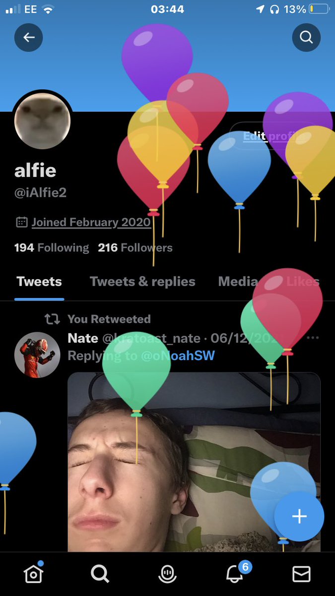 alfie tweet media