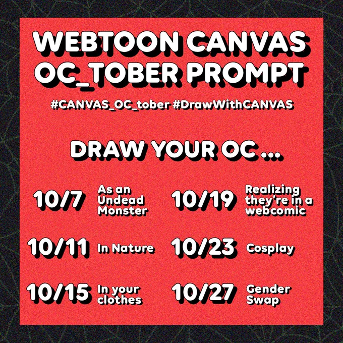  The two protags of DEAD. GOD. WALKING. as their faves, Makima / Yor #CANVAS_OC_tober #WEBTOONCANVASIf you're in the mood for a spooky read, check out mine and 's horror - romance webtoon!  