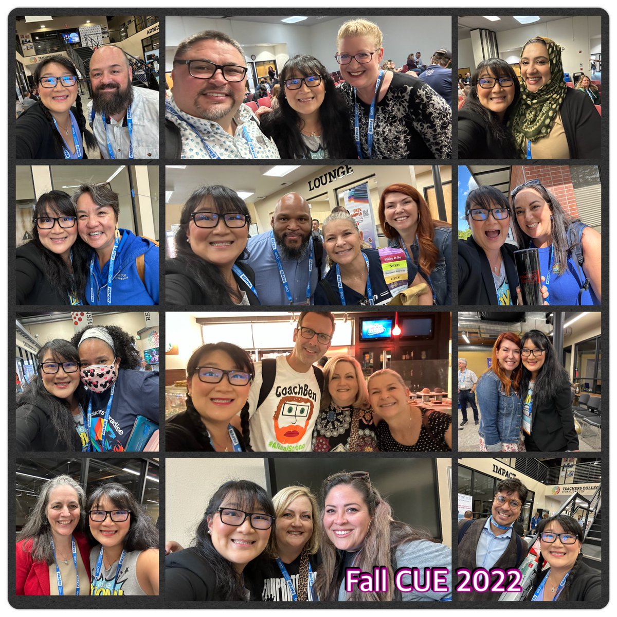 #FallCUE was a blast. I got to learn from talented folks, catch up w colleagues doing amazing things w Ss, host #CUEBOOM, throw an #EPSmackdown, and be inspired to use some #vintageinnovation while letting go of things that no longer serve me. 

Thank you, #cuemmunity. #wearecue
