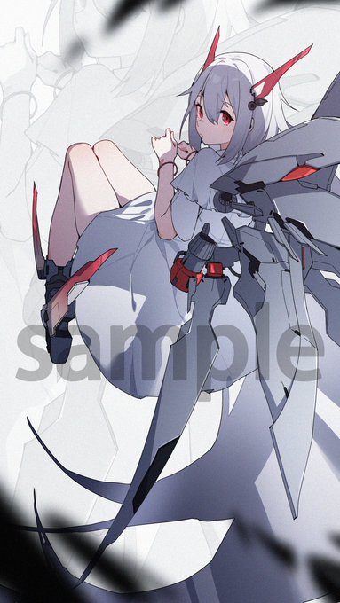 「mecha musume red eyes」 illustration images(Latest)