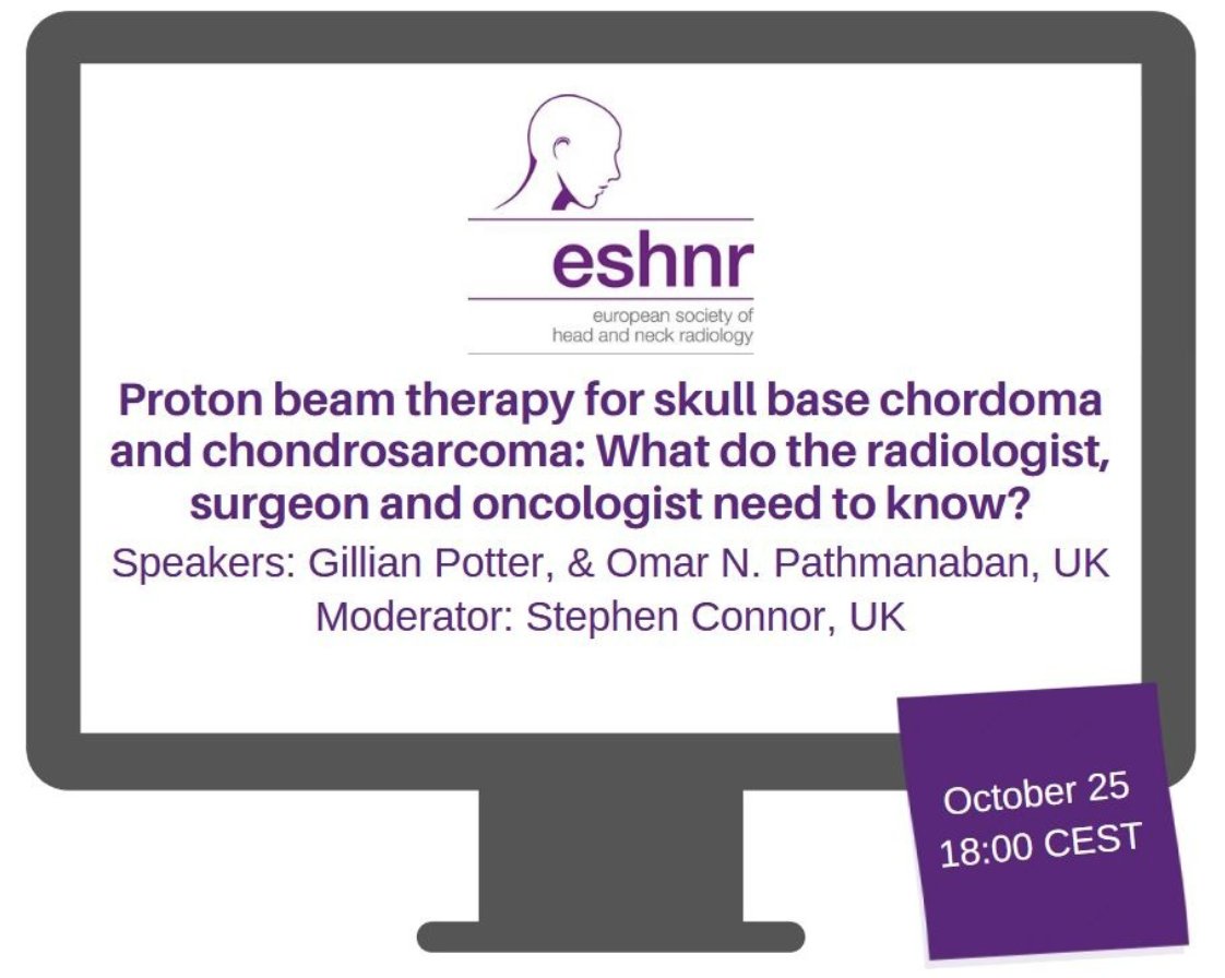 ESHNR (@eshnrsociety) on Twitter photo Please join us for our next webinar on Tuesday, October 25, 18:00 CESTĀ
Speakers: Gillian Potter <a href="/GillianPotter7/">Gillian Potter</a>, Omar N. Pathmanaban <a href="/brain_op/">Omar Pathmanaban</a>, UK
Moderator: Stephen Connor <a href="/SEJConnor/">Steve Connor</a>, UK
To register: bitly.ws/vJB9
<a href="/BSHNI_UK/">British Society of Head & Neck Imaging</a> <a href="/myESR/">myesr</a> <a href="/ASHNRSociety/">ASHNR</a> <a href="/ESNRad/">ESNR</a> <a href="/theBSNR/">BSNR</a> Please join us for our next webinar on Tuesday, October 25, 18:00 CESTĀ
Speakers: Gillian Potter <a href="/GillianPotter7/">Gillian Potter</a>, Omar N. Pathmanaban <a href="/brain_op/">Omar Pathmanaban</a>, UK
Moderator: Stephen Connor <a href="/SEJConnor/">Steve Connor</a>, UK
To register: bitly.ws/vJB9
<a href="/BSHNI_UK/">British Society of Head & Neck Imaging</a> <a href="/myESR/">myesr</a> <a href="/ASHNRSociety/">ASHNR</a> <a href="/ESNRad/">ESNR</a> <a href="/theBSNR/">BSNR</a>