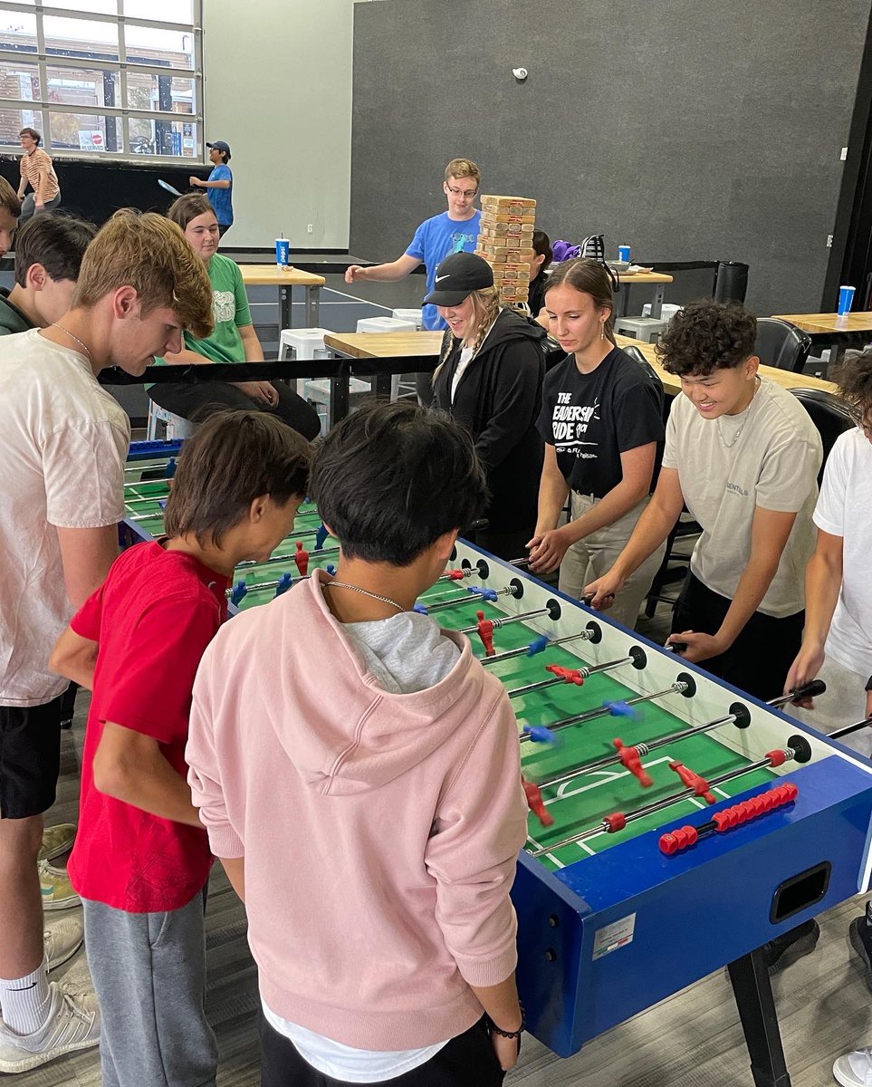 WaukeeFBLA's tweet photo. We had SO much fun with @crestonfbla156 and @FBLA_Northwest at Smash Park today! We played so many fun games and met new people! Let’s do it again soon! #waukeefbla https://t.co/mHmae823Bo