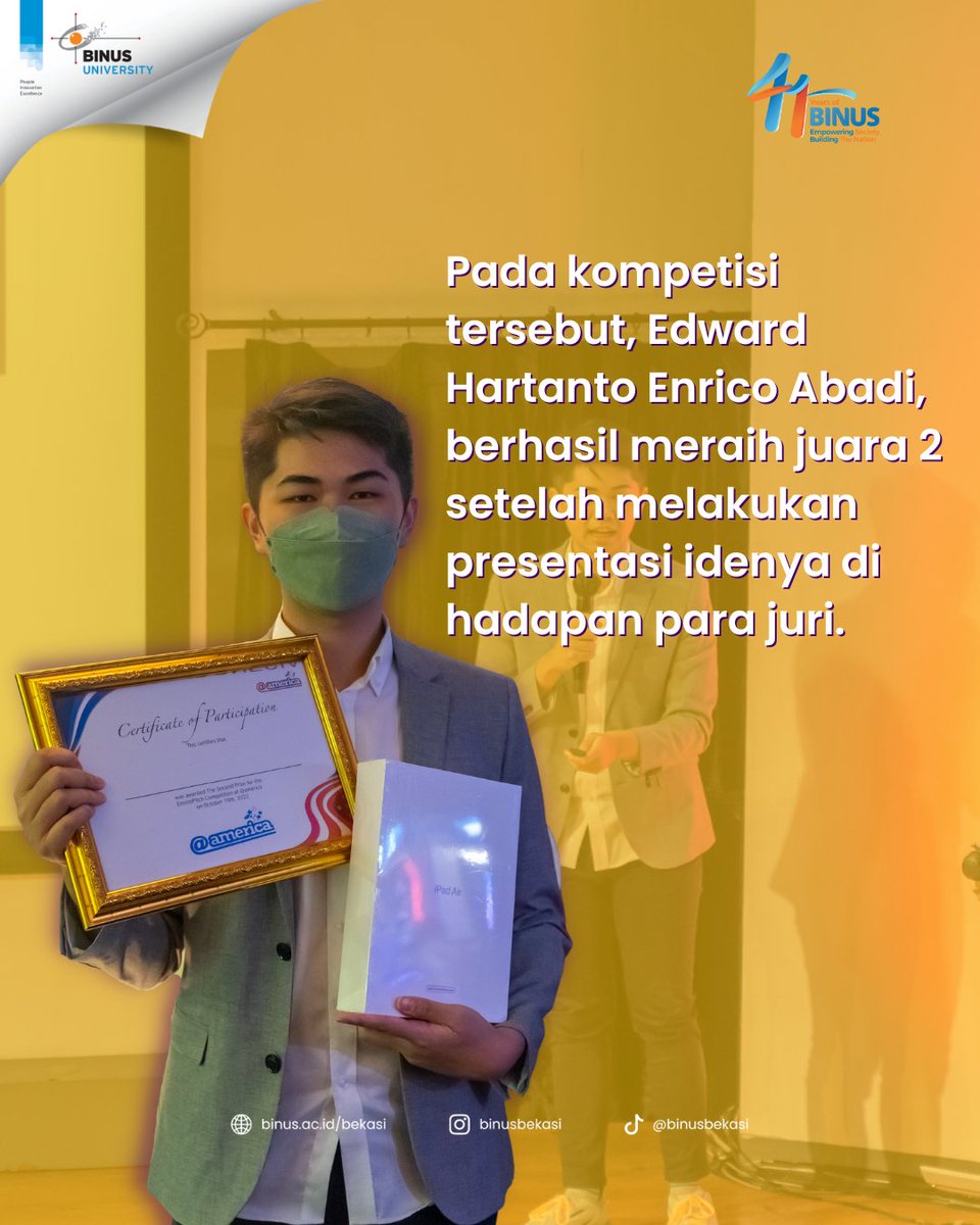 binusbekasi's tweet photo. Kompetisi ini mengangkat isu seputar Carbon Removal, Waste Management dan Sustainable Business. https://t.co/LUH1MVjfUV