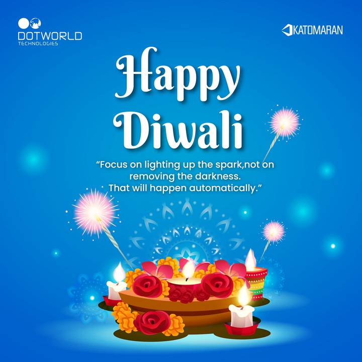 DotworldIndia's tweet photo. This is what the festival of light signifies and this is why we burst crackers and light diyas, apart from just having fun, of course.
We wish you all a happy Deepavali!

#india #diwali #celebration #Dotworld #Katomaran #HappyDeepavali https://t.co/GeemDNZdAw