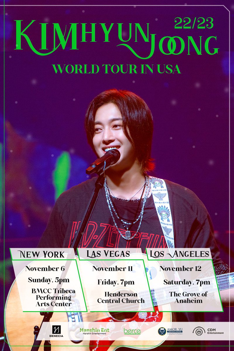 We support Kim Hyun Joong WORLD TOUR in USA!
October 24-31
New York Times Square Billboard AD
From LaLaLa ...KHJ❤︎Japan & 
Only Kim Hyun Joong HK Family
Please look forward to the report from @birthday_ad_jp!
@khj_heneciatwt