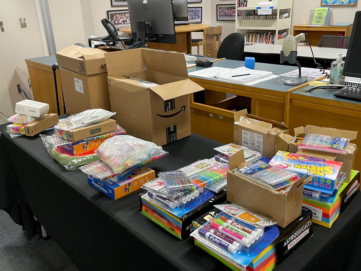 Grateful to United Way for the awesome supplies for our amazing teachers! #CAABSE #AABSE #UnitedWay #symposium