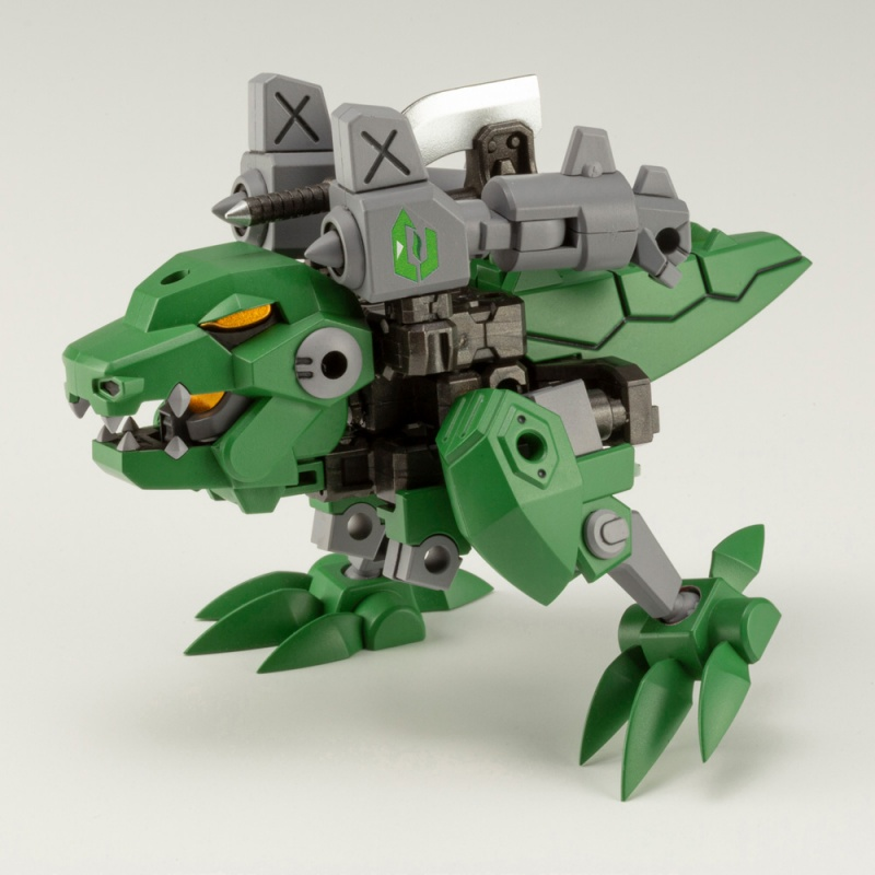 kotobukiya_tkw's tweet photo. 【立川本店】
新商品:『#エヴォロイド』より「C-REX-11 C-レックス」¥2,860(税込)が入荷しました!
エヴォビースト軍団のワイワイにぎやかな子分たち「C-レックス」はデフォルメロボットからティラノサウルスへ、差し替え無しで変形可能!
どうぞご利用ください♪
#evoroids https://t.co/rpn9McvpEo