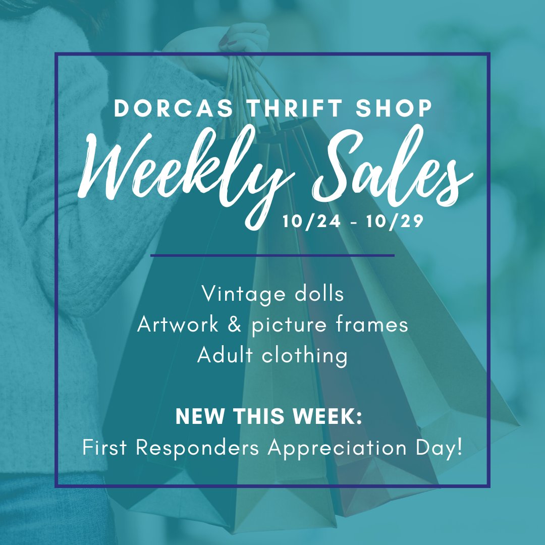 Great sales this week, PLUS we're celebrating our First Responders! Thank you for serving our community so faithfully! 
Details here - ow.ly/cHYF50LiIg3