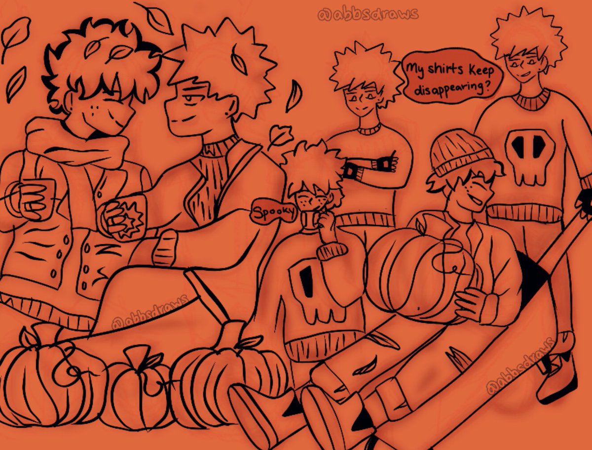 Abbsdraws's tweet photo. Day 1: Free Day (Fall🍁🍂)
#bkdkhalloweek @bkdkhalloweek https://t.co/fMUbztBNJX