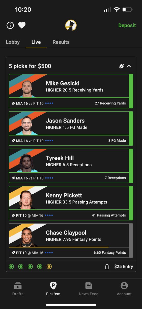 MattRyneJames's tweet photo. @UnderdogFantasy I feel like this is a hard 8 days to beat… https://t.co/Bn0hBsSkad