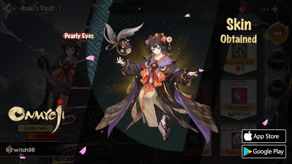 hattchii's tweet photo. #Onmyoji# I got a brand new rare skin! Check it out and try your luck! https://t.co/W4Er2UoZzG