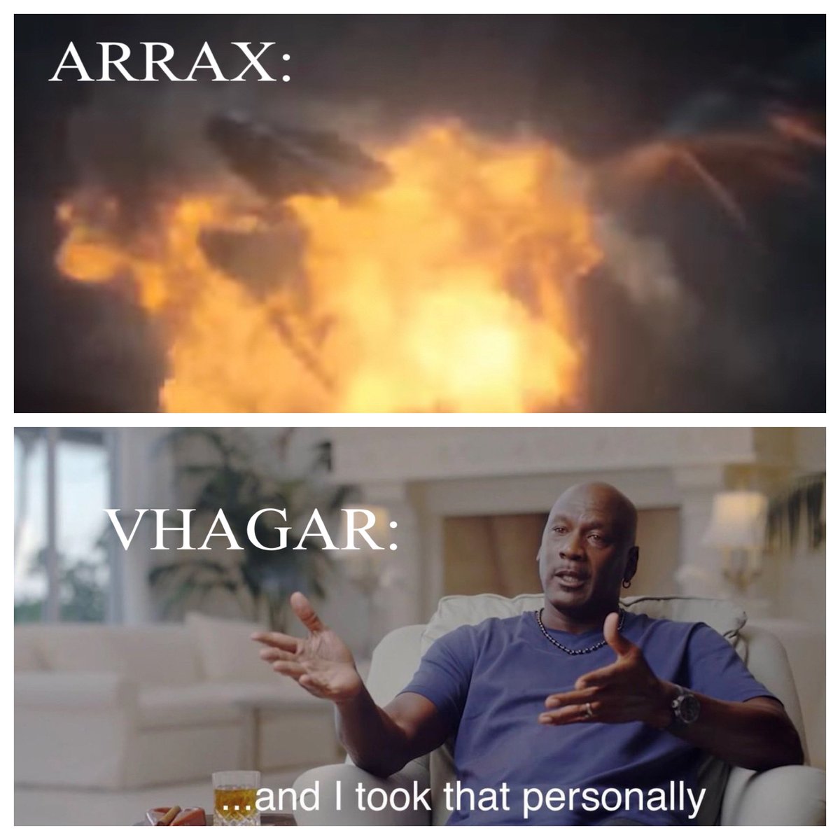 DustinStreet's tweet image. I don’t always make memes, but when I do, they’re for the #HOTD  finale.