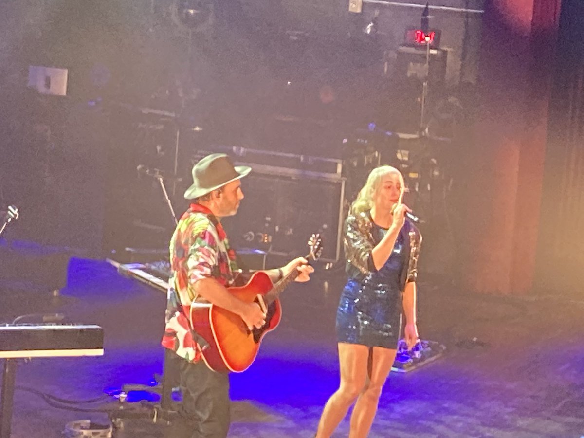 YNotRadio's tweet photo. The always amazing @metric being extra amazing on the #doomscroller  tour at @FillmorePhilly!  Hear our recent interview with Emily at https://t.co/BXPZ2B4X23 https://t.co/nYqzmZ10H0
