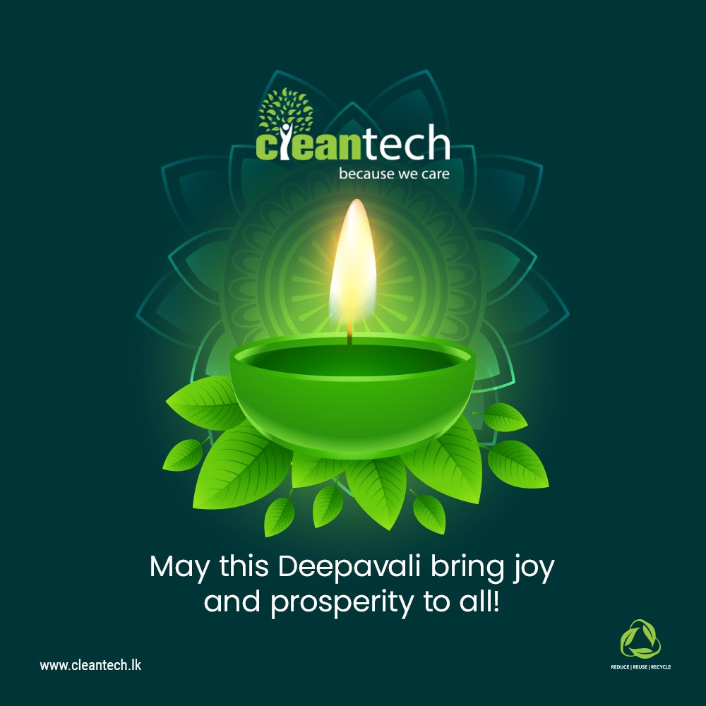 cleantech_lk's tweet photo. Deepavali is a festival of joy and optimism! Let's all make a collective wish for every household to be filled with love, compassion, health, and happiness!

Happy Deepavali!

#Cleantech #HappyDeepavali #Diwali #Festival #2k22 https://t.co/OYeMzAdRZk