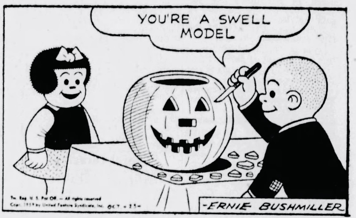 Nancy Panel By Ernie Bushmiller
