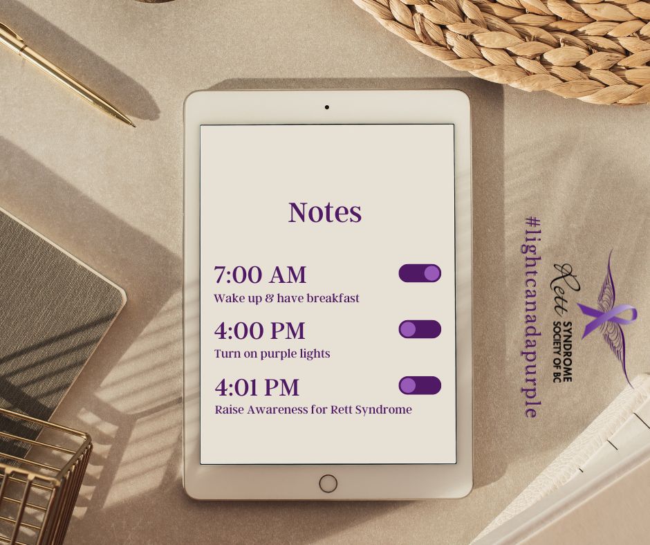 Day 29 
#lightcanadapurpleforrettsyndromeawearness 
#lightcanadapurple 
#RettSyndrome 
#RSSBC 
#RettsyndromesocietyofBC 
#rettawareness 
#purpleforrett
#BCRettSyndrome 
#lightcanadapurple