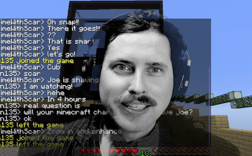GalacticJay_'s tweet photo. Joehills Beard shaving stream in a nutshell https://t.co/Ig3SMSKGxM