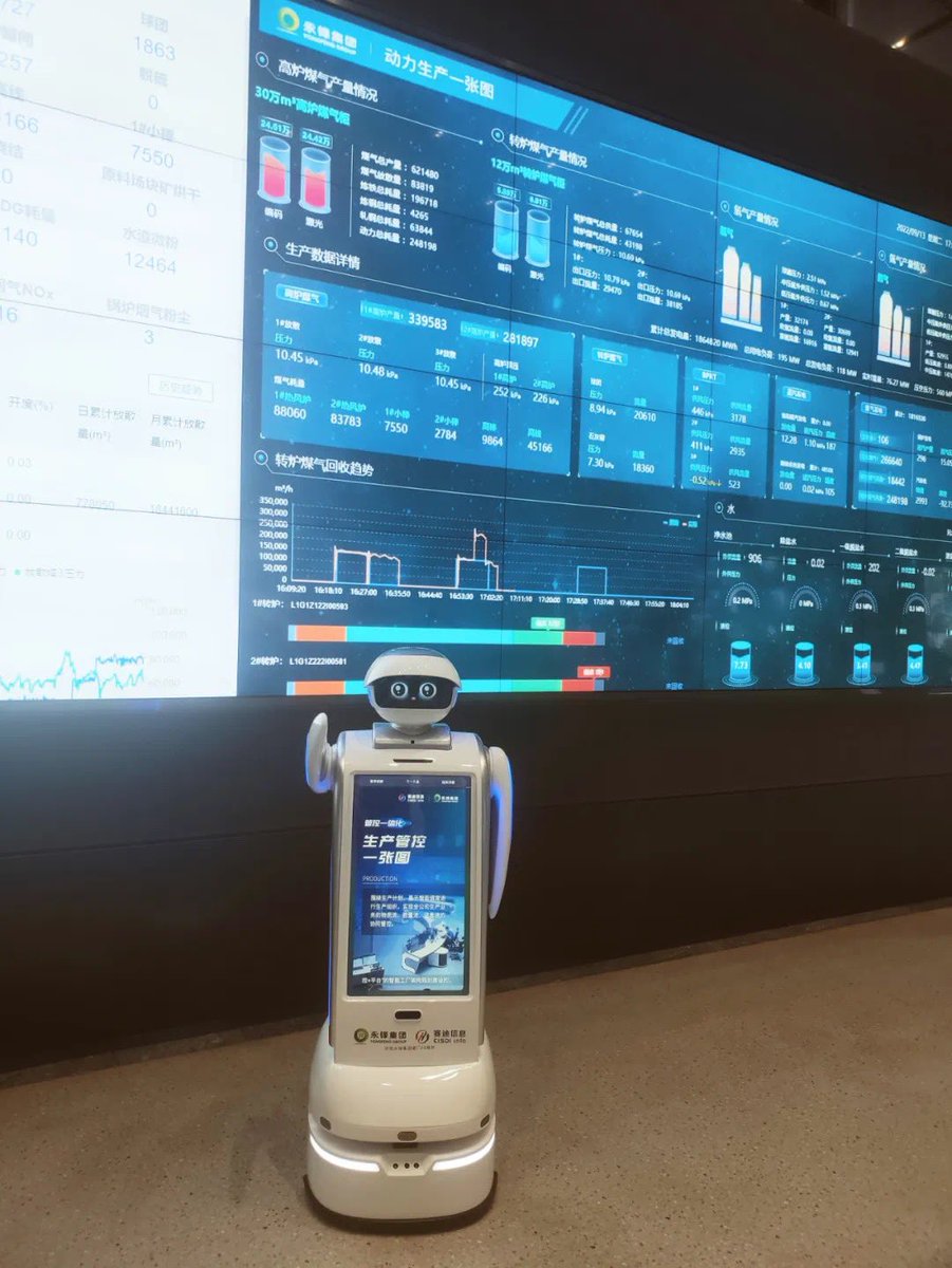 JerryWa65429814's tweet image. iBen Robot has &quot;real talents and practical learning&quot; synchronize the database of Iron and Steel Group in real time, and give a detailed explanation of the company&apos;s current status, strategic planning, development direction and other content #ibenrobot #robotics #servicerobot #AI