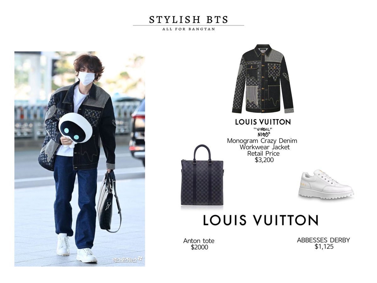 Louis Vuitton on X: #Jin in #LVMenSS22. The @bts_twt member and