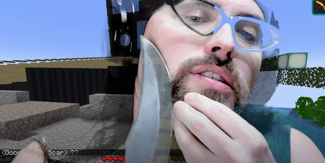 GalacticJay_'s tweet photo. Joehills Beard shaving stream in a nutshell https://t.co/Ig3SMSKGxM