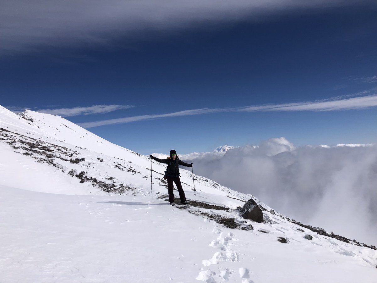 Summiting Mt. St. Helens and vote <a href="/TinaKotek/">Tina Kotek</a> for a Oregon Governor!