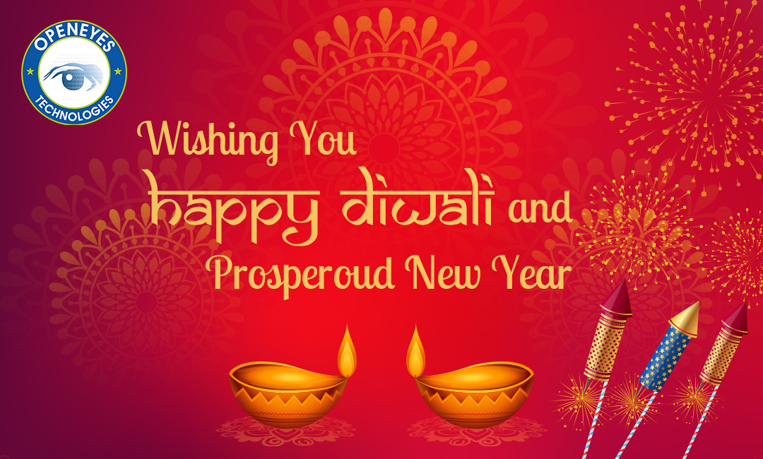 OpenEyesTech's tweet image. On the auspicious festival of lights, may the glow of joy, prosperity, and happiness illuminate the year ahead.
OpenEyes Technologies wishes you and your family a very Happy Diwali.
#openeyestech #openeyestechnologies #happydiwali #festivities #happydeepavali