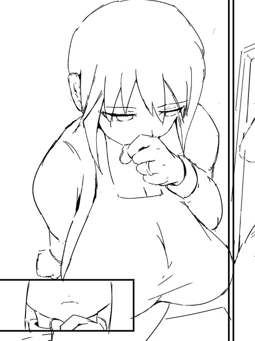 下書きが半分くらい終わりました 