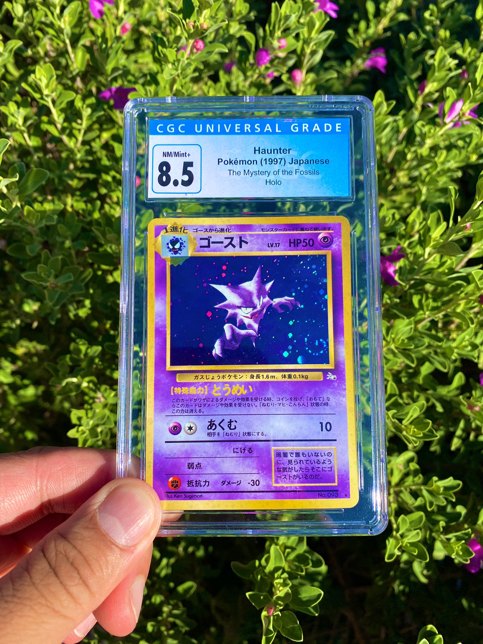 Gelly Spooktober Giveaway 8 Next Slab Is The Vintage Haunter Holo Look At That Swirl Winner Picked Live On Stream 10 25 1 Follow My Twitch 2 Like Amp