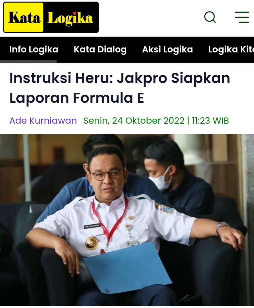 #FormulaE 
<a href="/KPK_RI/">KPK</a> 
katalogika.com/hukum/pr-14453…