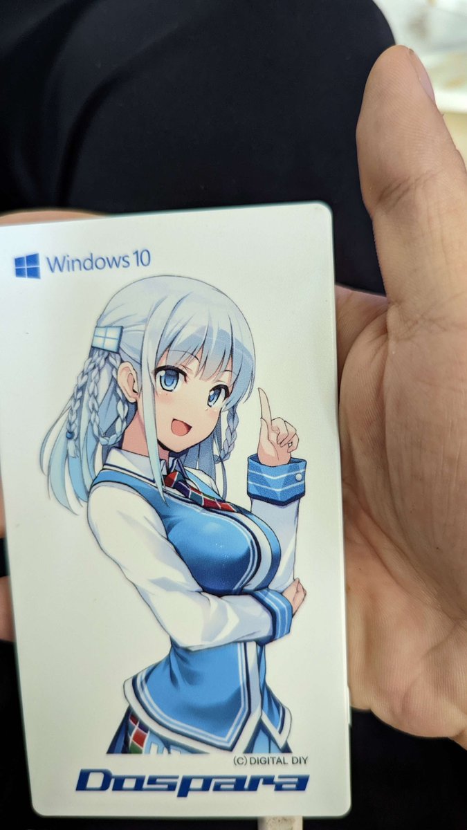 as39555997's tweet image. Windows10 OSた 窓辺とおこ モバイルバッテリー get!
 #Windows #窓辺とおこ
#Windows10
#windows10pro