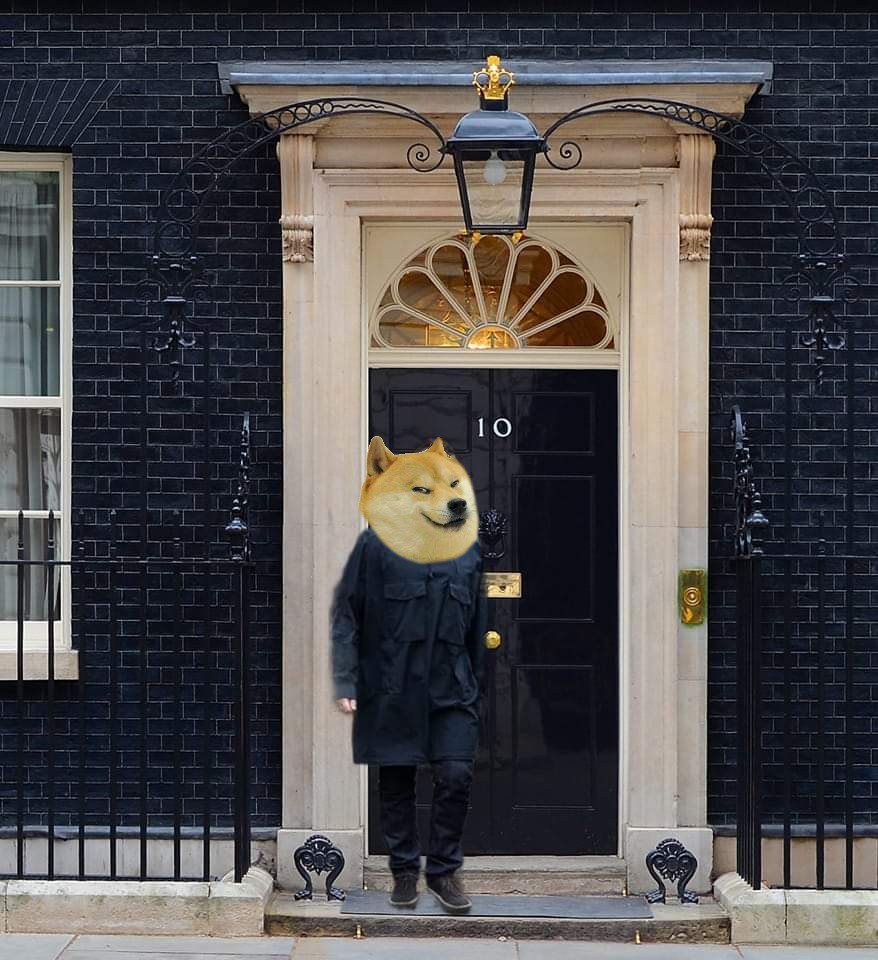 I've found the next PM of England. #Dogecoin and England will be moving from the pound to the Dog Pound Currency #Doge 😆