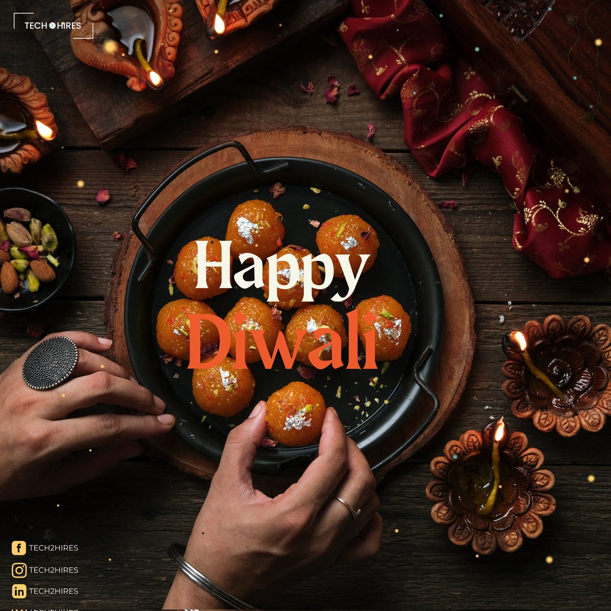 Tech2hires's tweet image. May this Diwali bless you with an amazing career along with the best of health, wealth and happiness forever
- Tech 2 Hires

#HappyDiwali #Diwali #diwali2022 #HappyDiwali2022 #shubhDiwali #ShubhDeepavali #deepavali2022 #deepavali #tech2hires #jobs #career #hiring  #rajniranjan