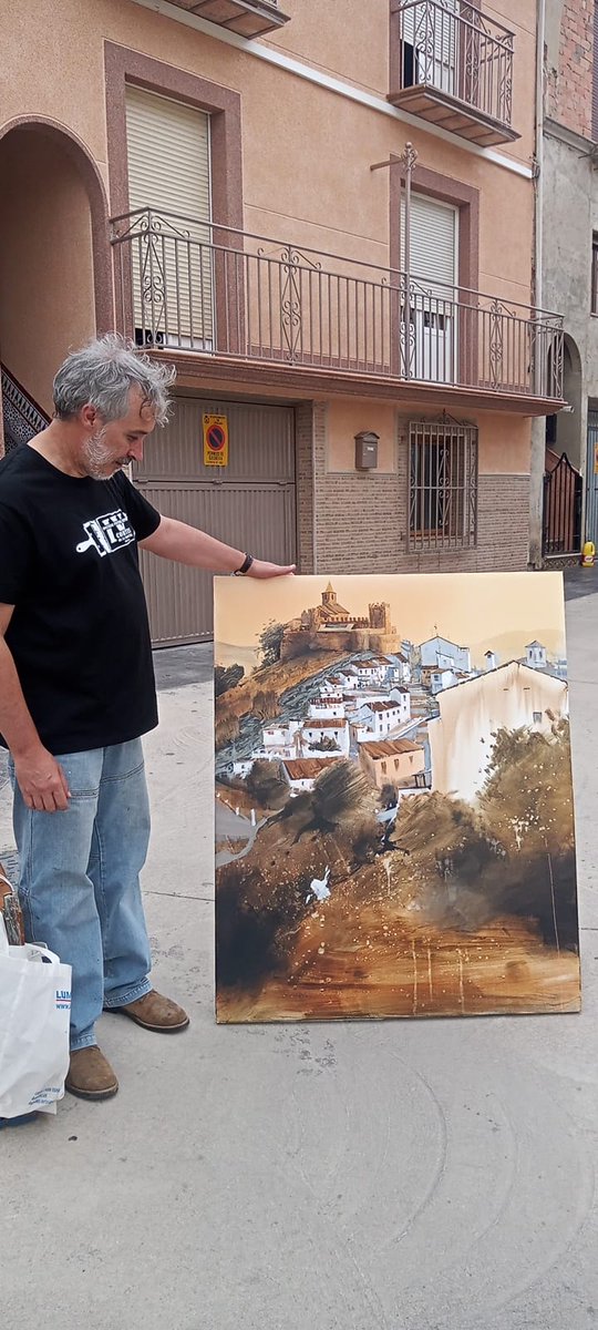 PaezdePruna's tweet photo. Certamen de Pintura Rápida de Iznajar, Córdoba
Foto de Antoine Lenain.
#iznajar #cordoba #paezdepruna #marbella #galeriadeautor #authorgallery #watercolor #malaga
#watercolour
#acuarela
#aquarelle
#painting
#art
#artist
#dibujo
#decor #paintingoftheday #artwork #artist #arte https://t.co/gOJUnAcvDD