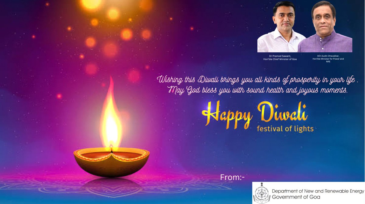 DepartmentofNRE's tweet photo. Wishing everyone a very Happy Diwali 🪔🪔🪔🪔🪔🪔 https://t.co/UMM5GwjJou