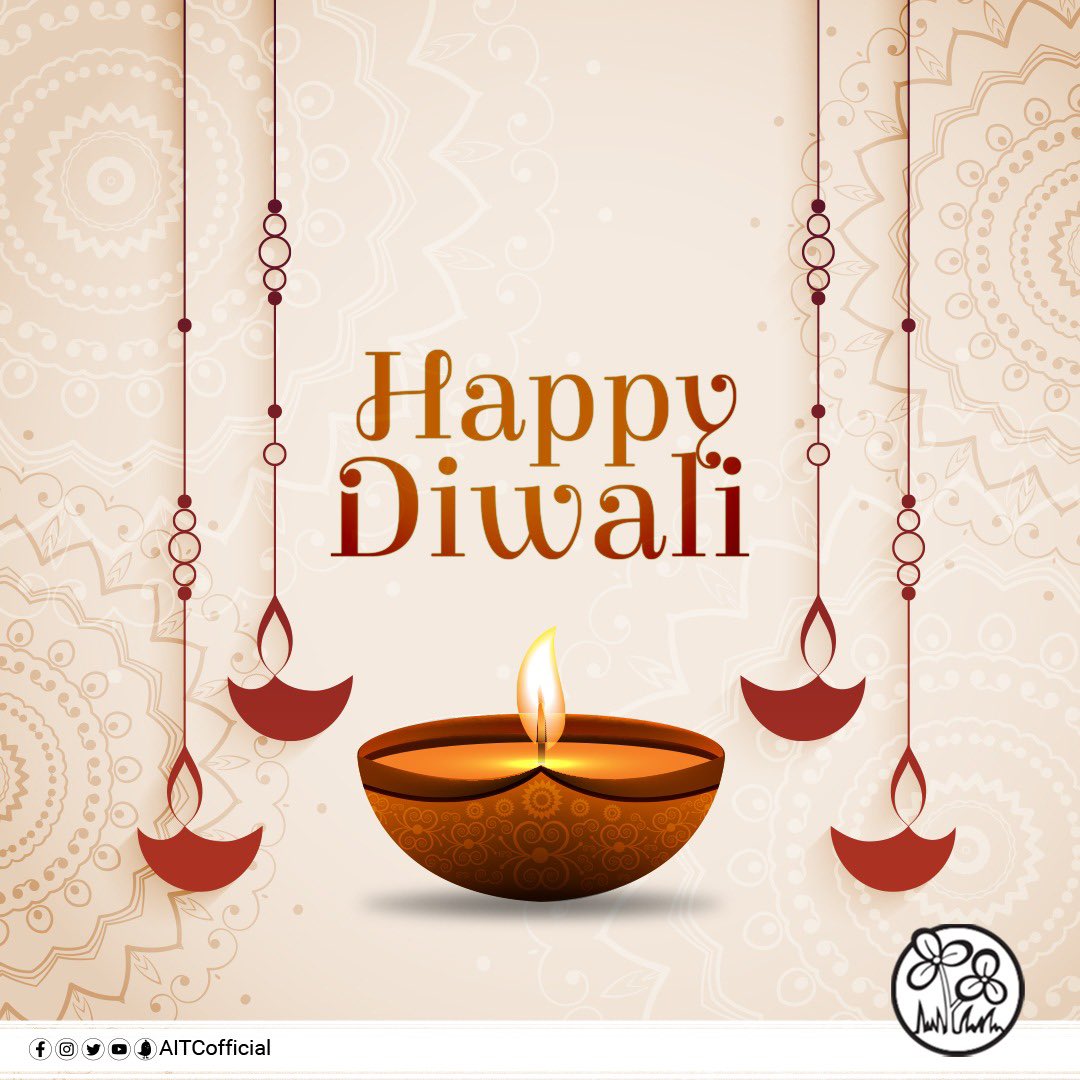 AITCofficial's tweet photo. May the festival of lights bring prosperity and fill our lives with happiness!

Let us all rejoice in the festivities of this auspicious day and celebrate with our loved ones.

#HappyDiwali https://t.co/mJkbw1oLHD