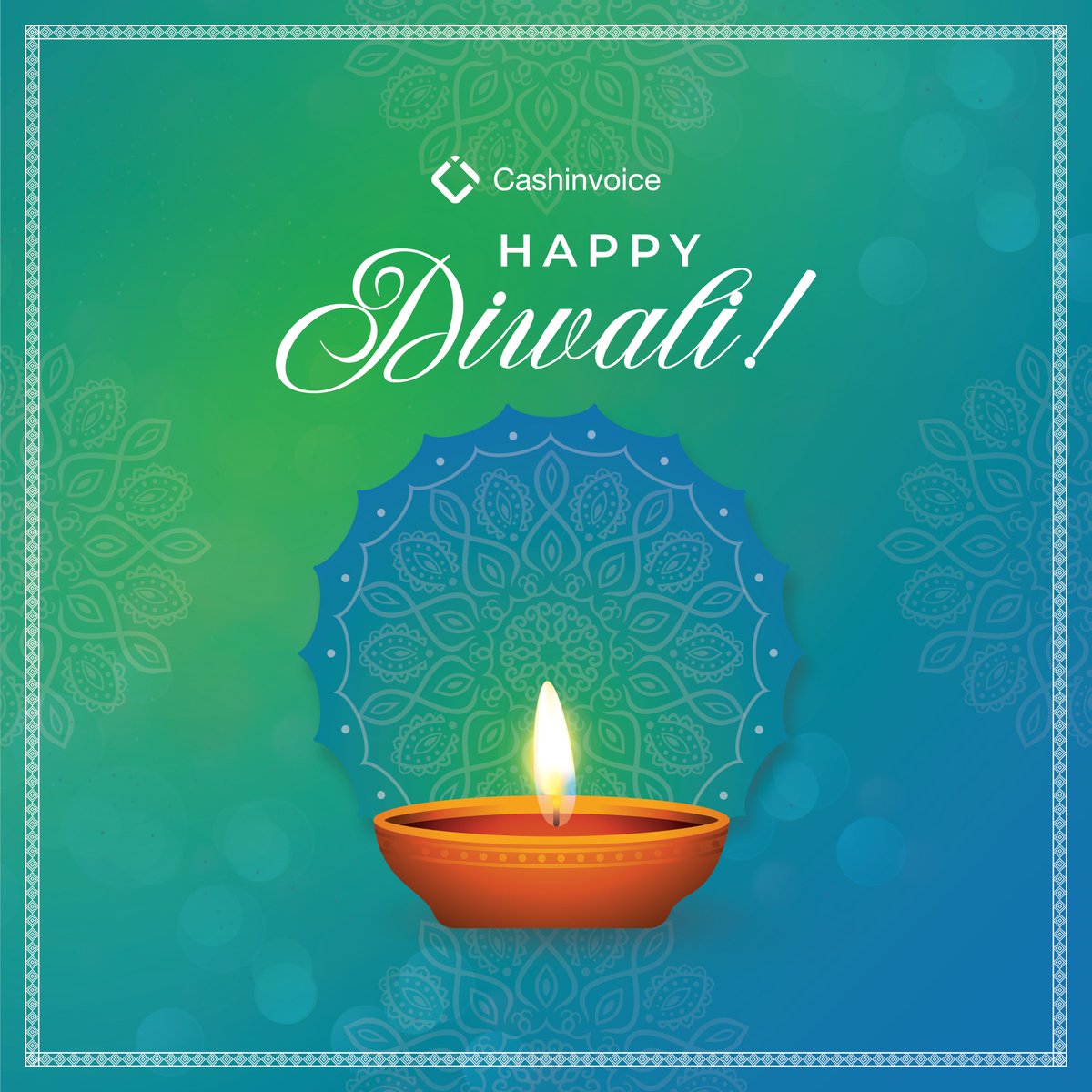 CashinvoiceI's tweet image. #TeamCashinvoice wishes everyone a happy and prosperous Diwali!

#Cashinvoice #FestiveSeason #HappyDiwali2022