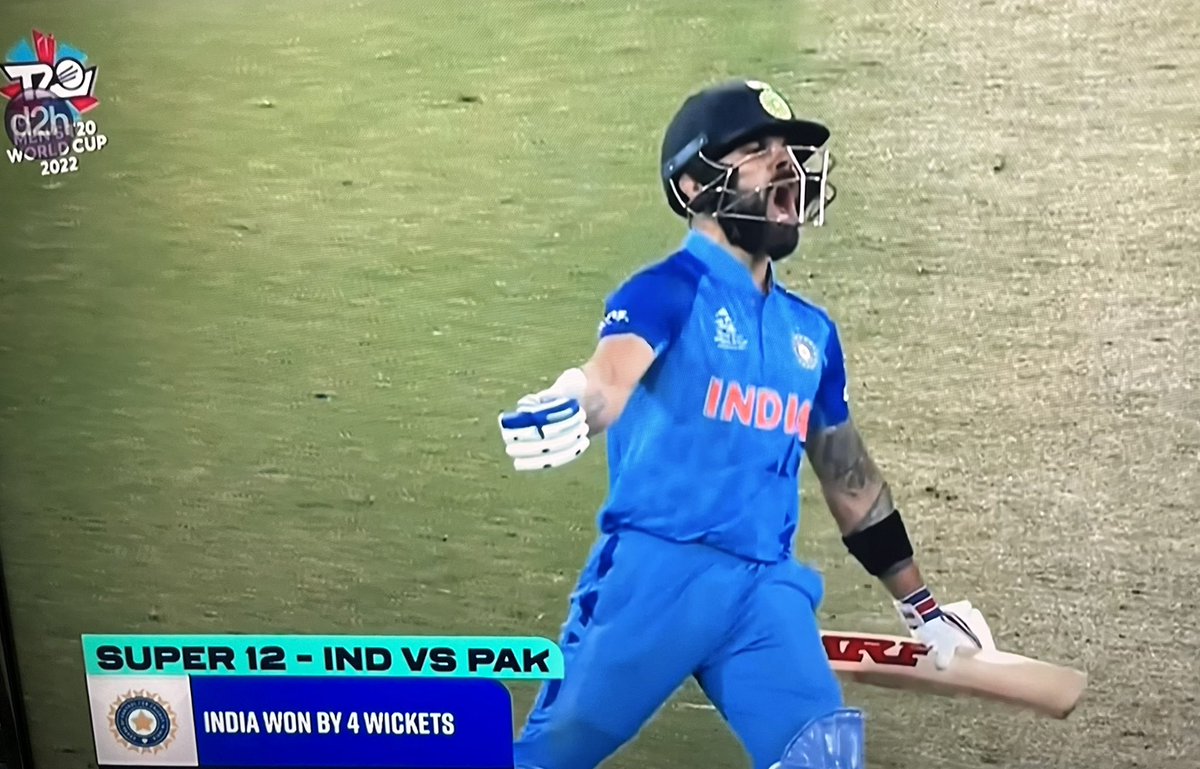 santosh_krishh's tweet photo. A Great Diwali Gift by Team India, Virat Special..What a start to the World Cup Campaign!! 

Cracker of a Cricket Match✨💥

The thriller taught us so many life learnings, most importantly ‘the ultimate belief and the execution’. Simply outstanding.

Happy Diwali!
#INDvPAK https://t.co/peM7I1qyWC